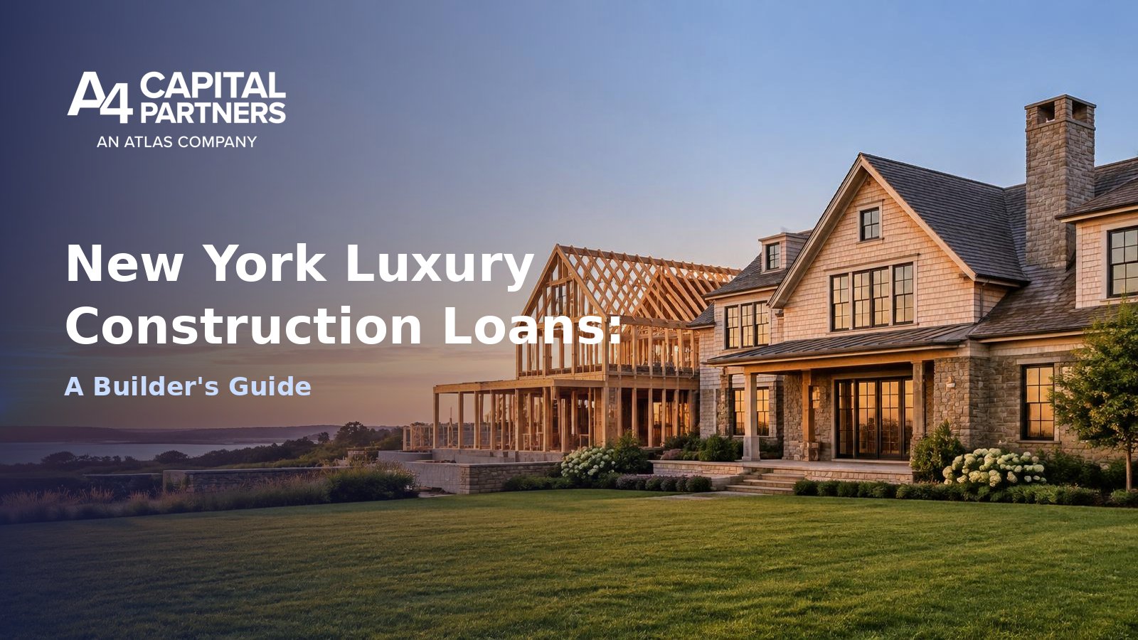 How to Finance a Luxury Home Construction Project in New York