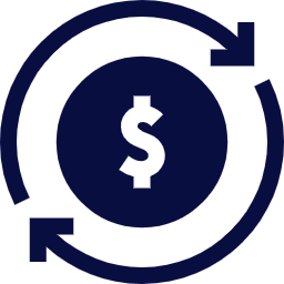 Circular economy graphic related to investment growth